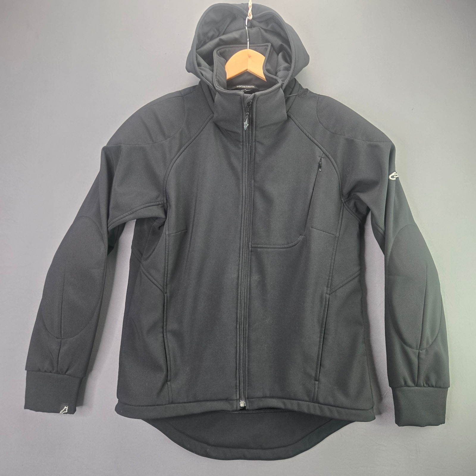 Alpinestars Northshore Tech City Collection Hoodie Jacket M Black Softshell Zip